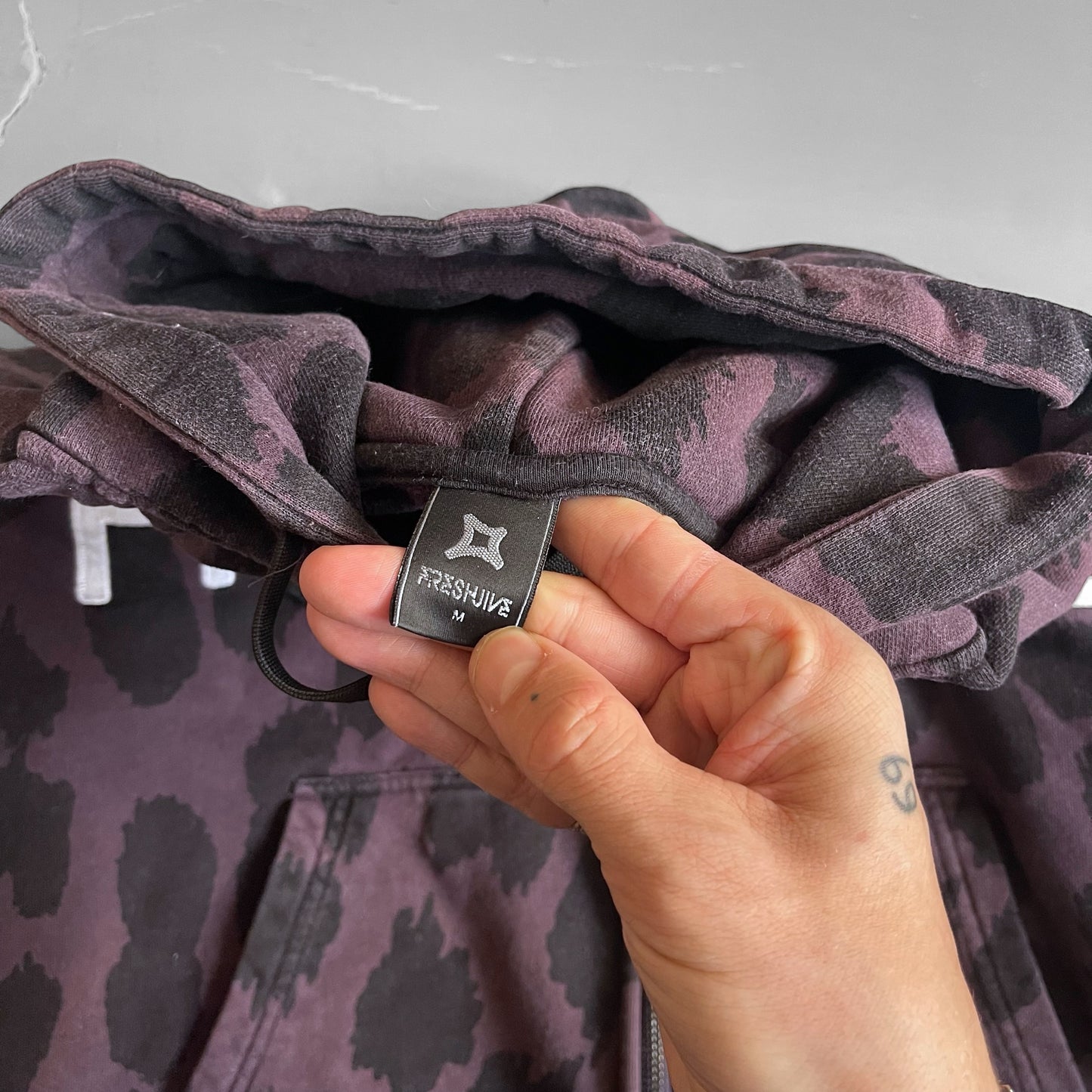1990s Freshjive zip hoodie (L)