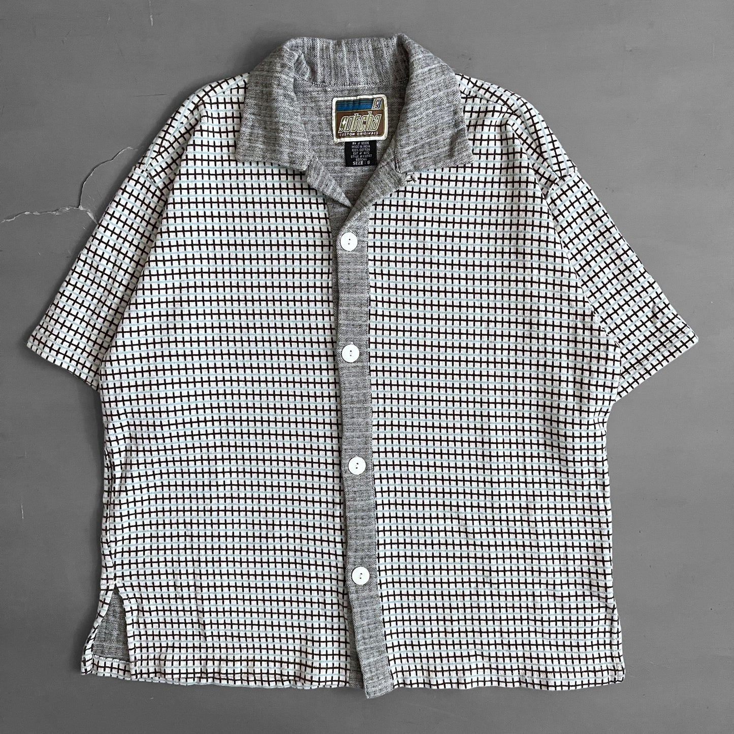 Gotcha flannel surf shirt (L)