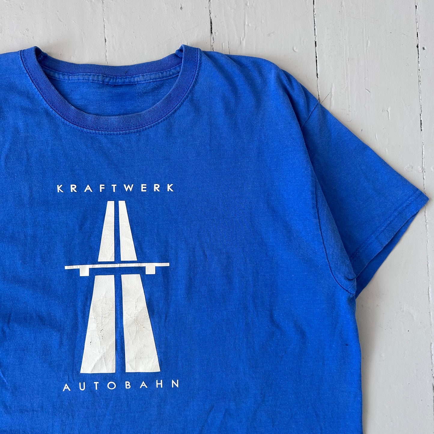 Mid 2000s Kraftwerk autobahn T-shirt (M)