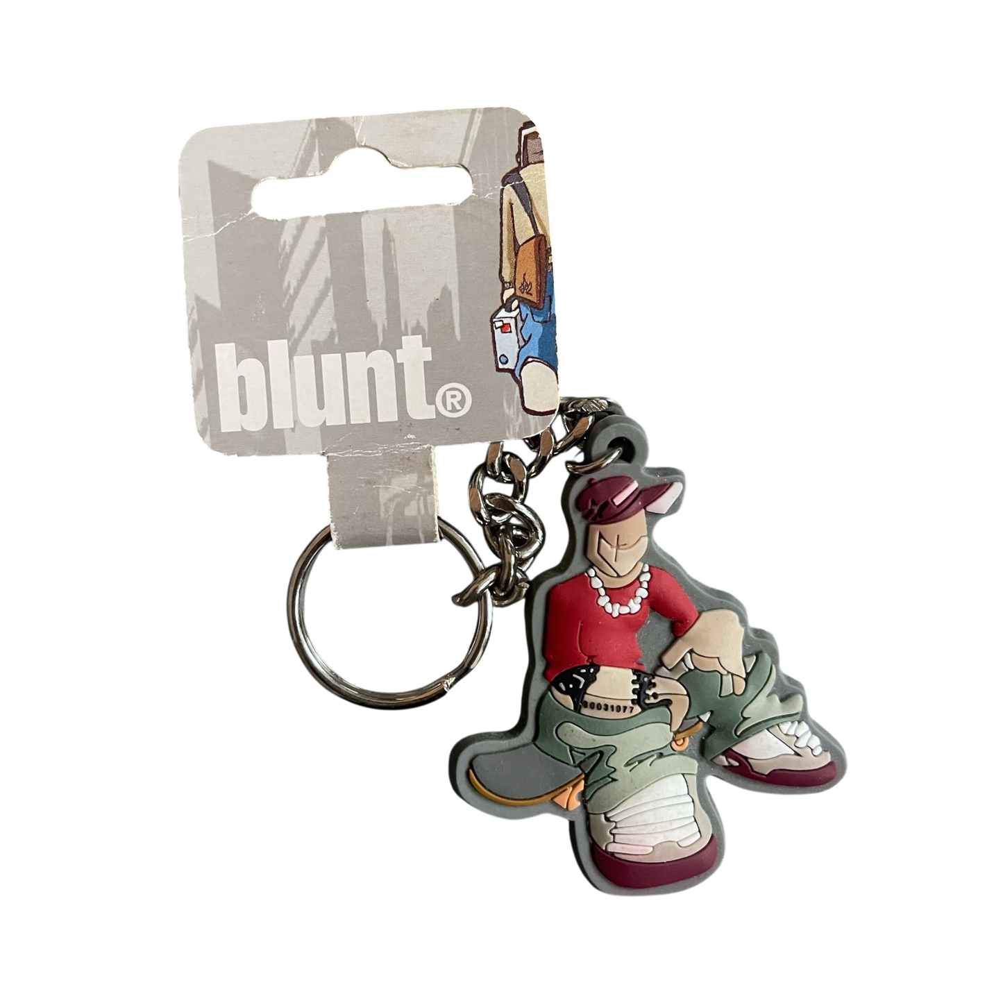 Early 2000s BLUNT keyring