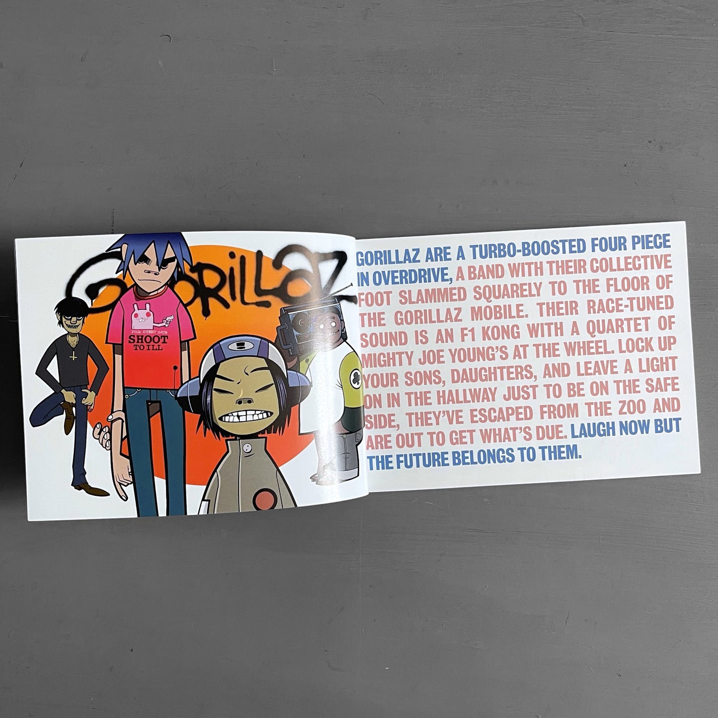 2001 Gorillaz art book