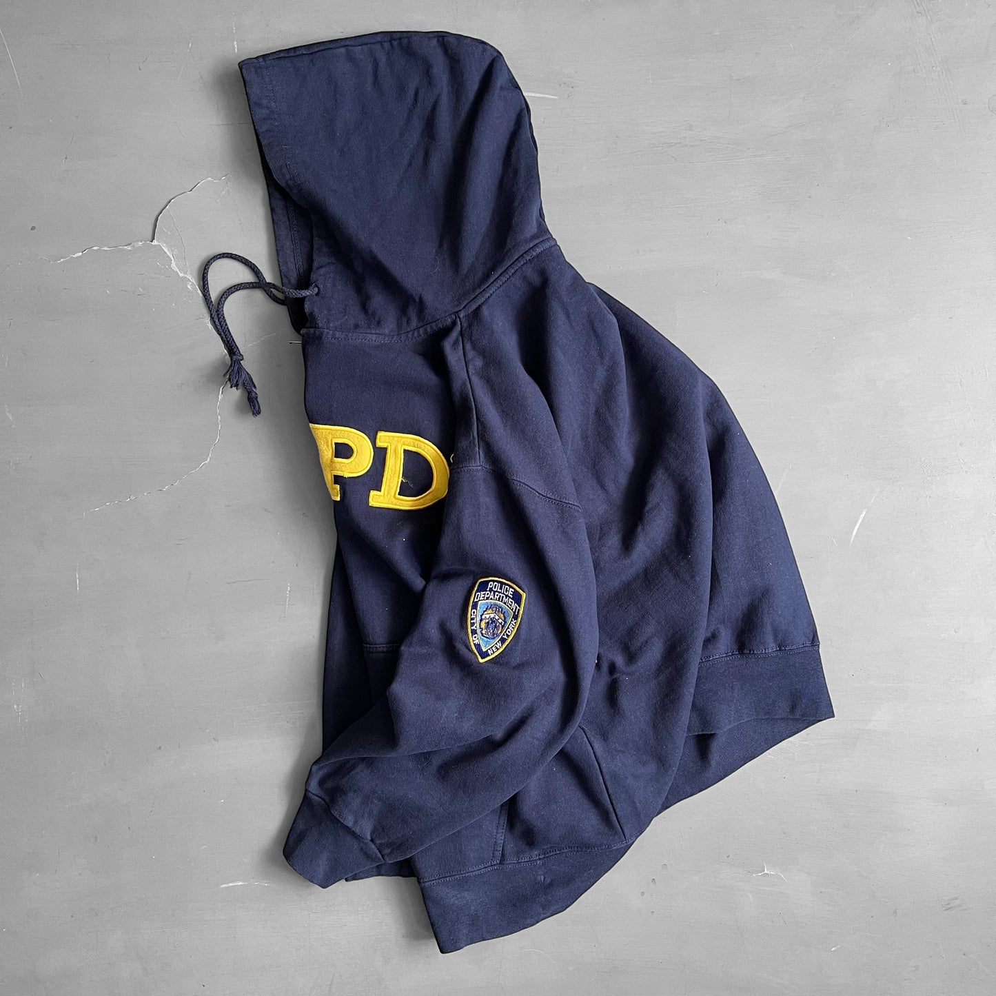 2008 NYPD zip hoodie (L)