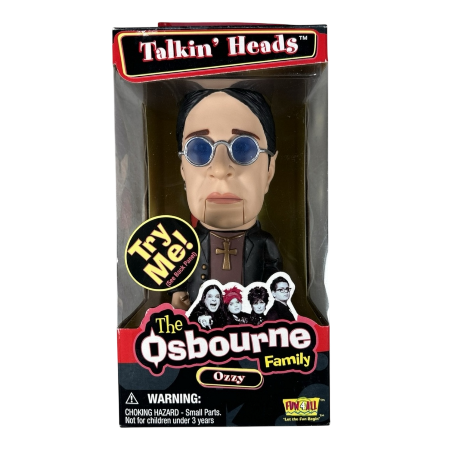 2003 The Osbournes Ozzy Osbourne bobble head toy