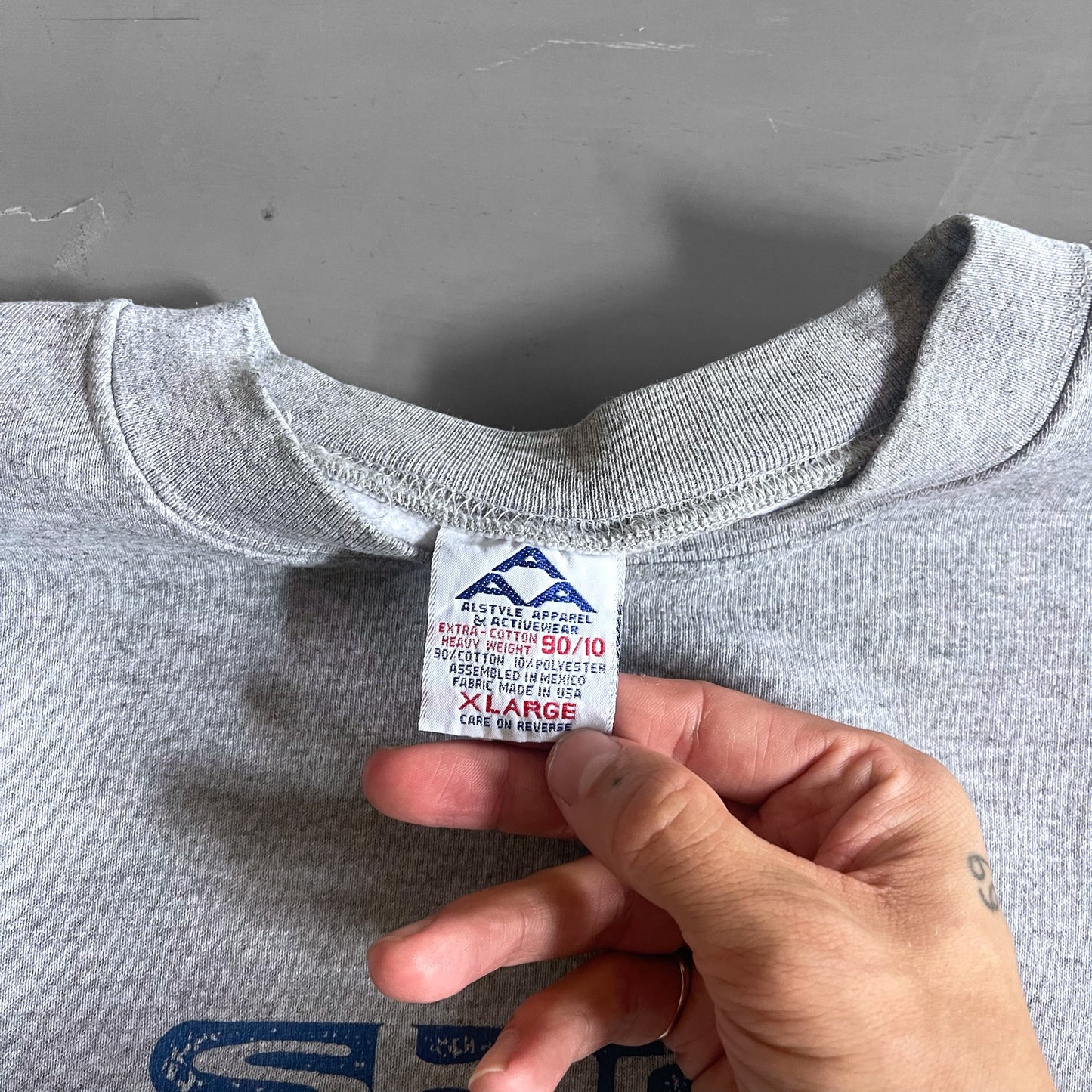 1990S SKINT records sweatshirt (XL)