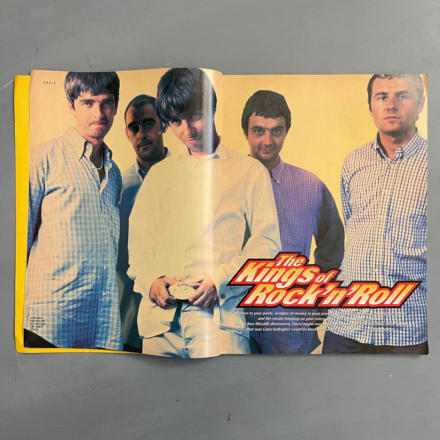 March 1996 SKY magazine Oasis edition