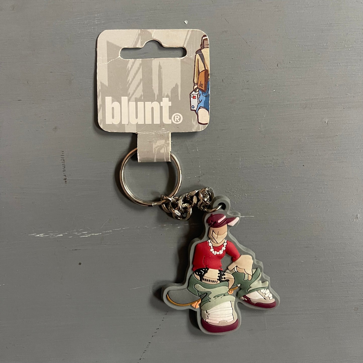 Early 2000s BLUNT keyring