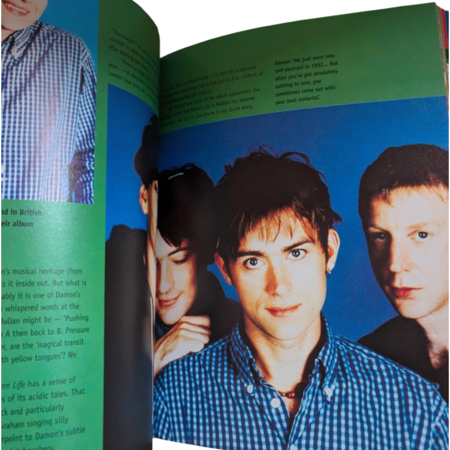 1996 BLUR paperback book