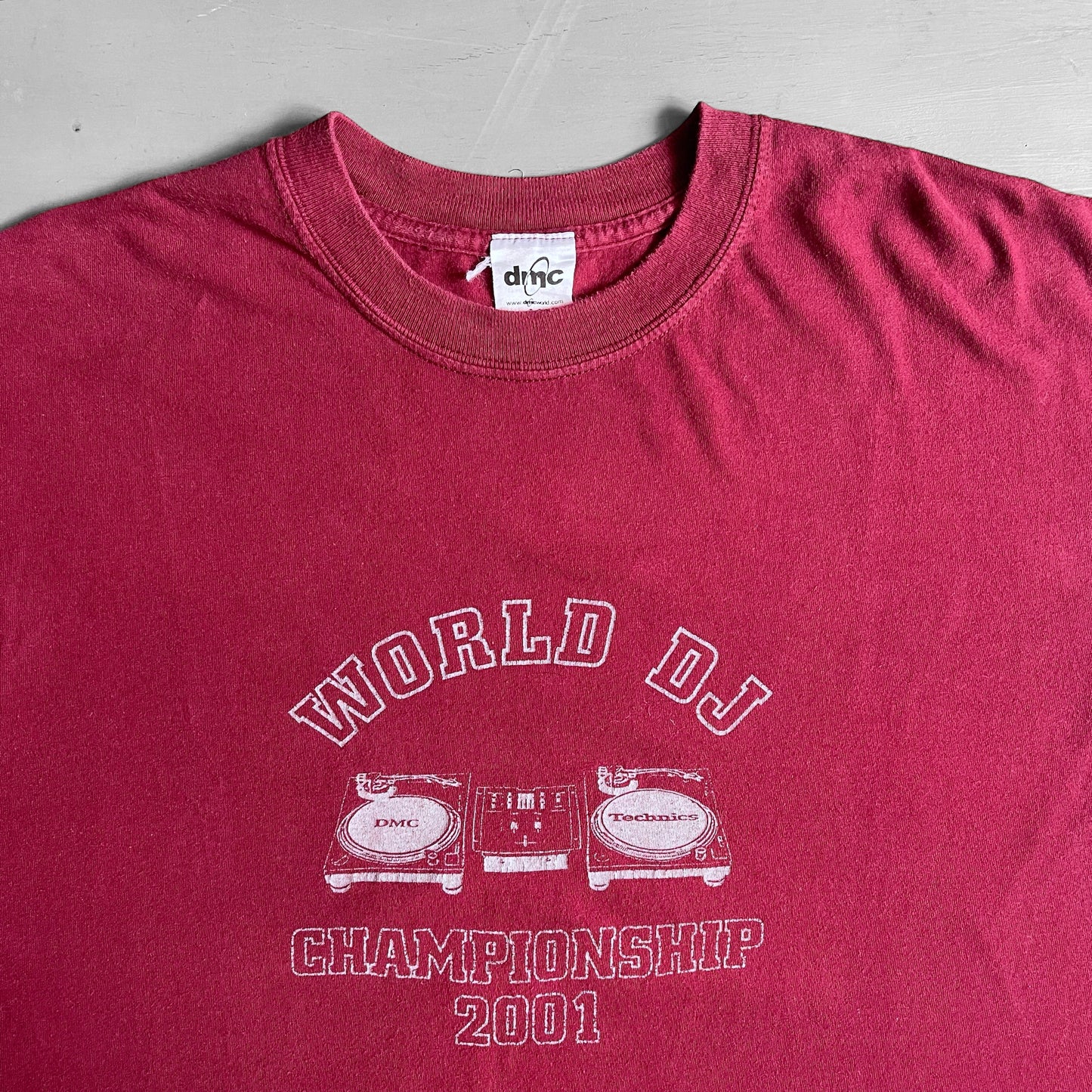 2001 DMC technics world championship T-shirt (L)