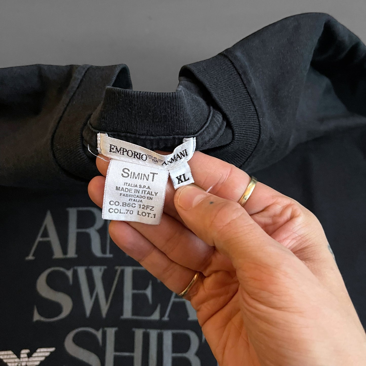 1990s Armani T-shirt (L)
