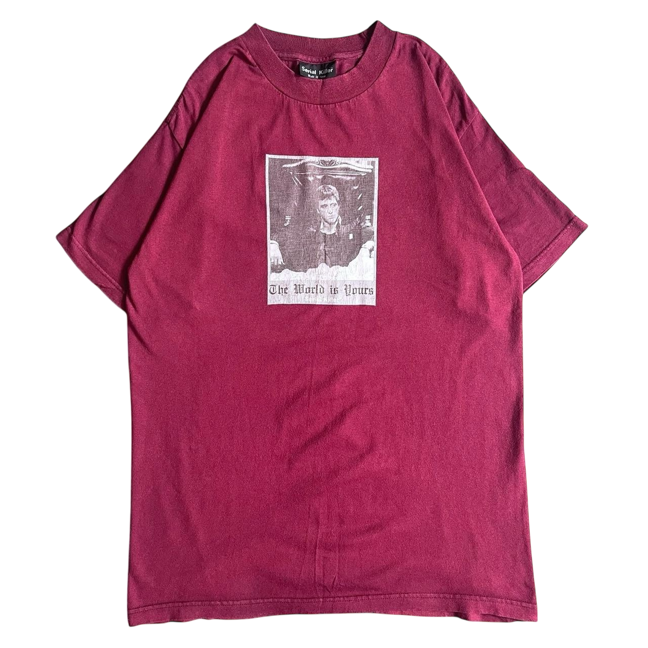 1990s Serial Killer Scarface / the world is yours T-shirt (L)