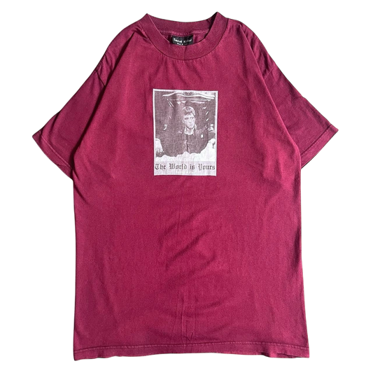 1990s Serial Killer Scarface / the world is yours T-shirt (L)