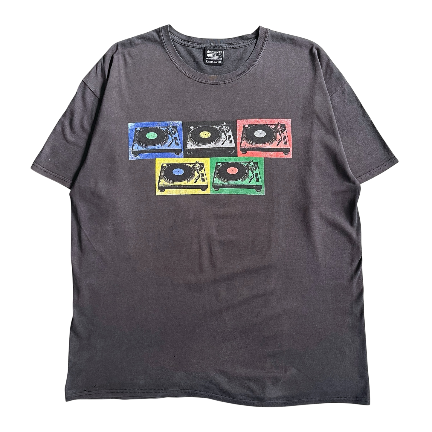 2000s DMC technics turntable T-shirt (XL)