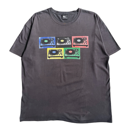 2000s DMC technics turntable T-shirt (XL)