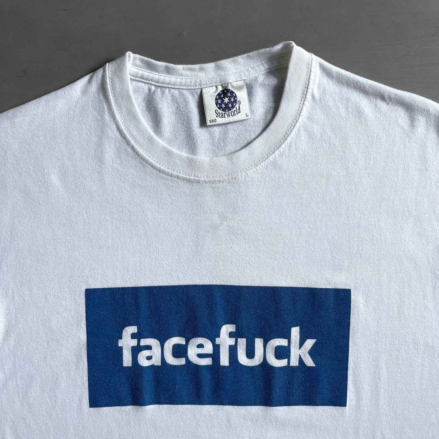 Early 2000s Facefuck T-shirt (L)