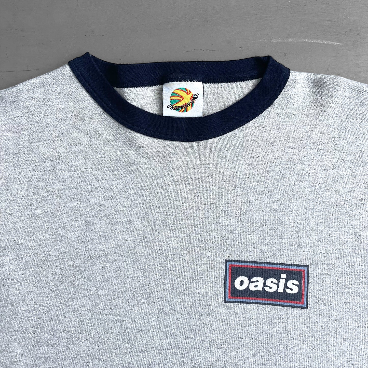 1996 Oasis Knebworth ringer T-shirt (L)