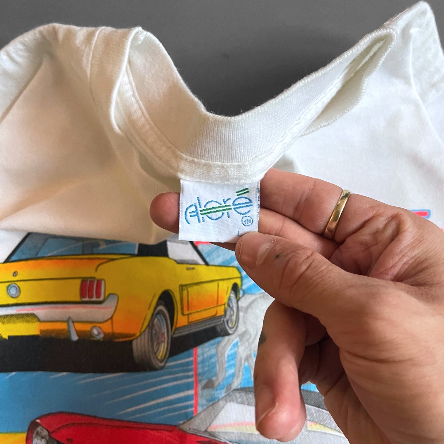 1990s Mustang T-shirt (M)