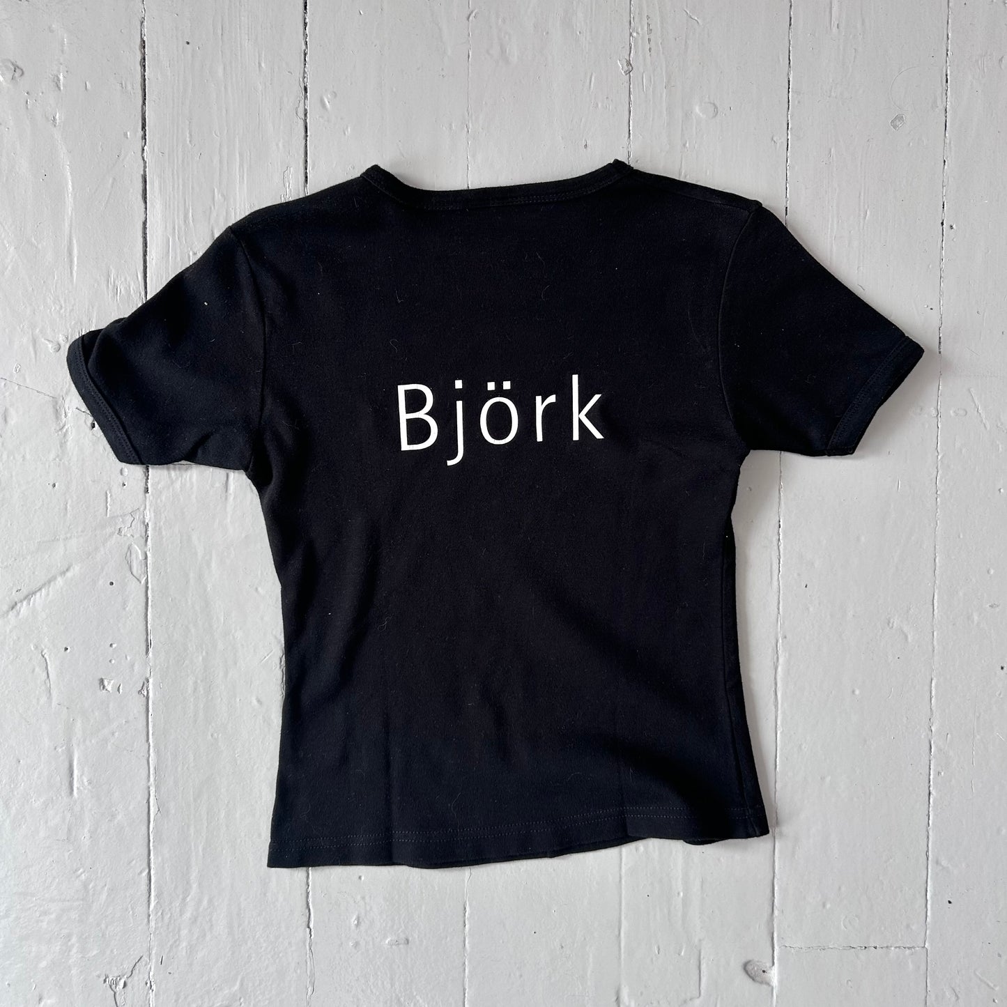 1990s Bjork sod off baby T-shirt (XS)