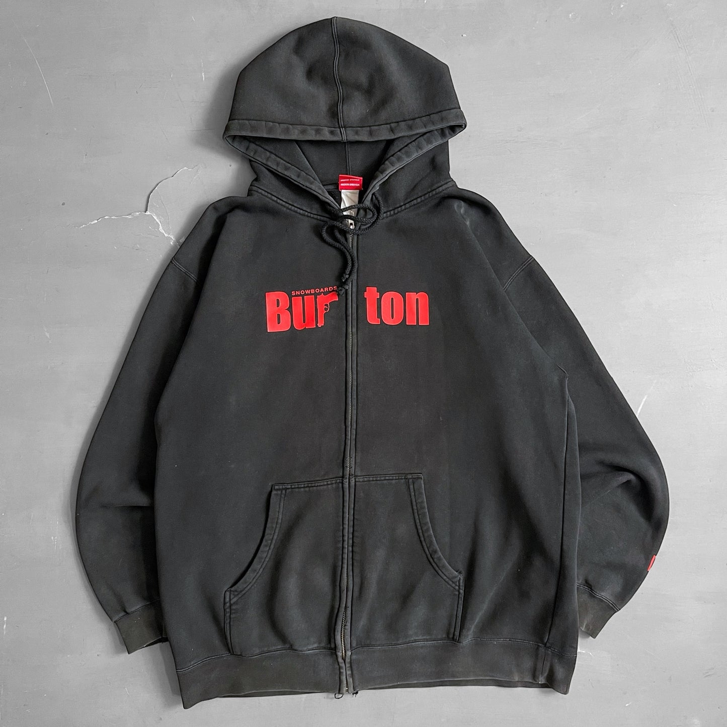 Early 2000s Burton Snowboards / Sopranos rip hoodie (L/XL)