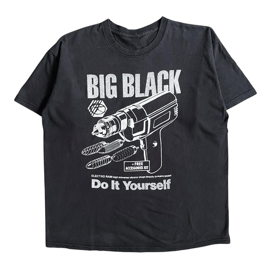 2000s Big Black T-shirt (M)