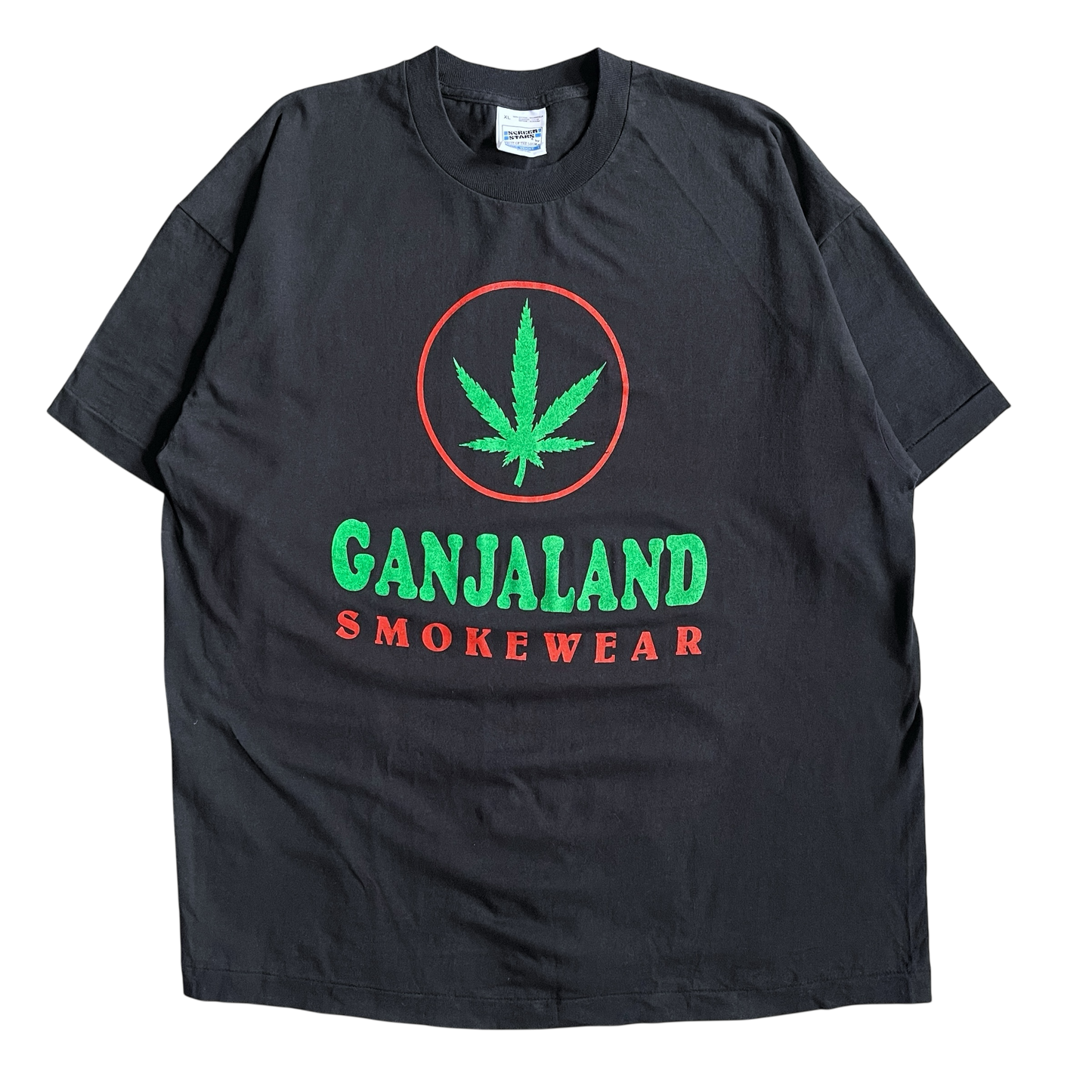 1990s Ganjaland smokewear T-shirt (XL)