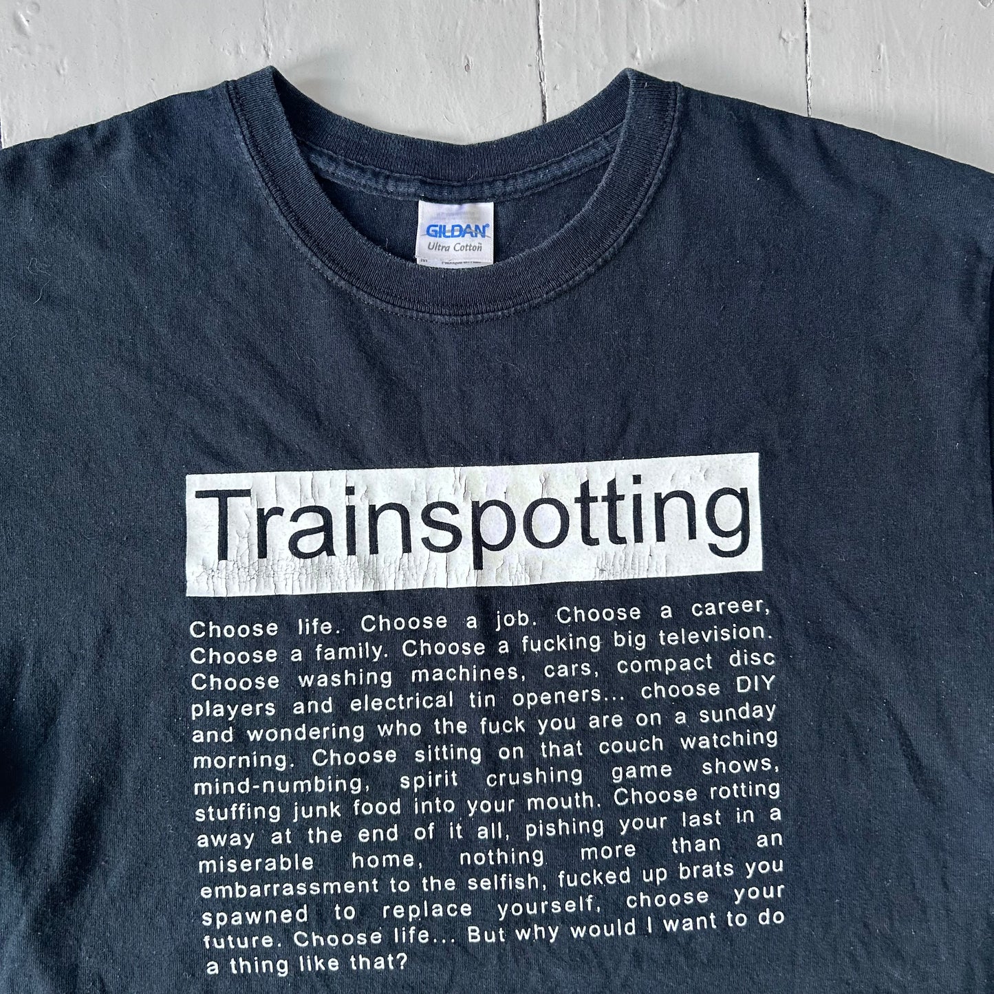 Mid 2000s Trainspotting T-shirt (M)
