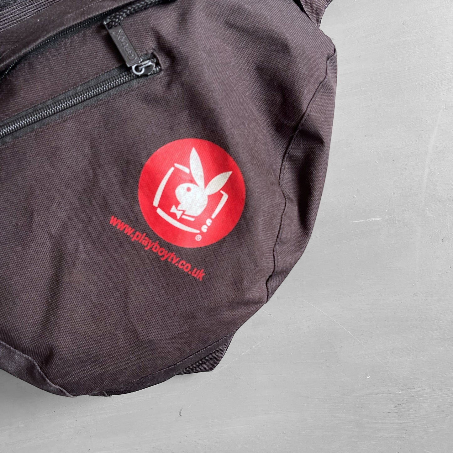 Early 2000s Playboy TV sling bag