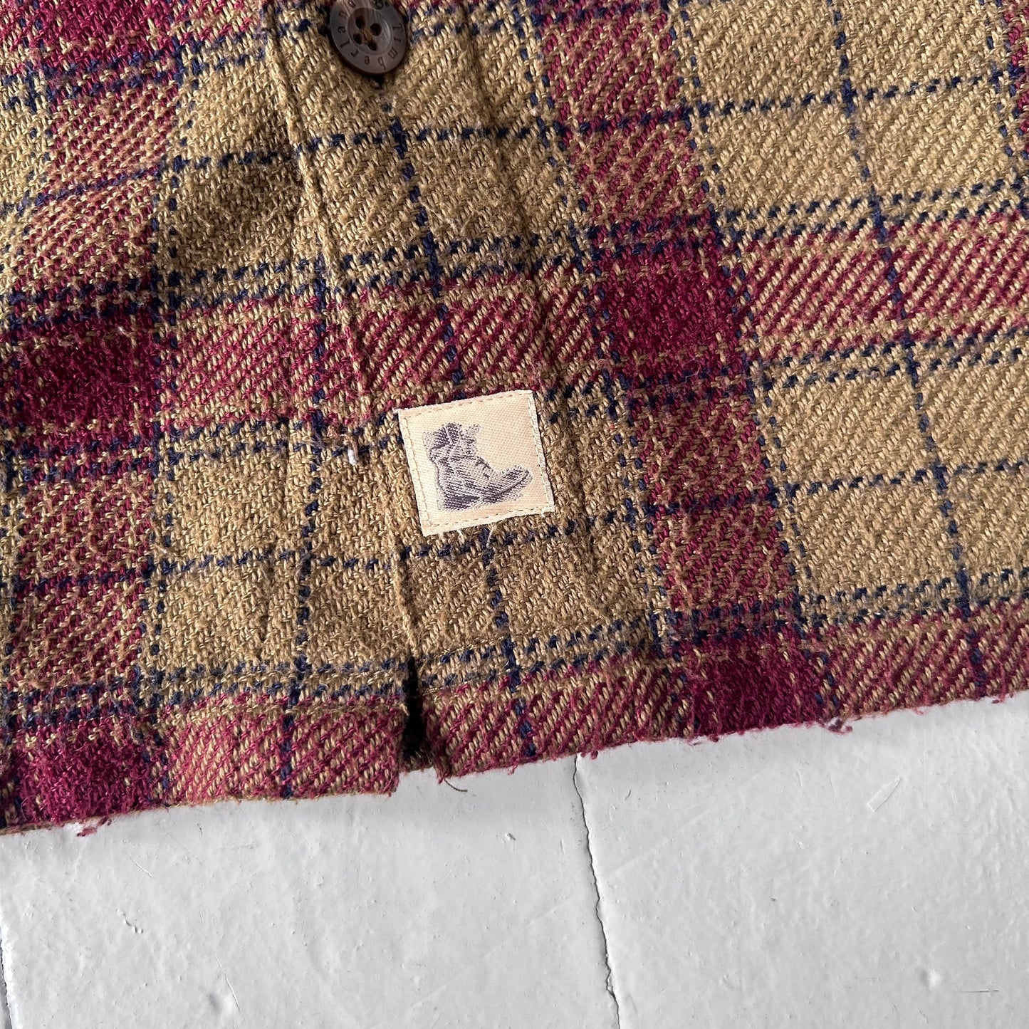 1990s Timberland flannel shirt (L/XL)