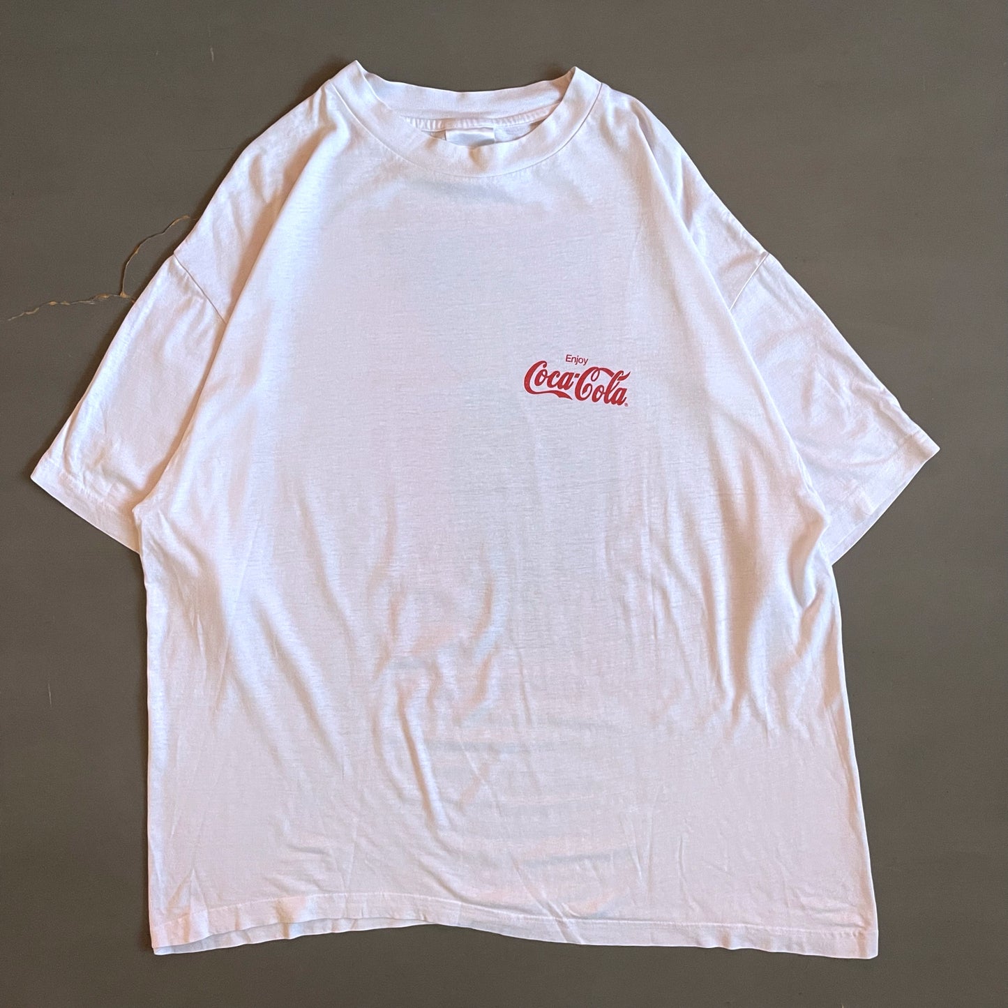 1990s enjoy Coca Cola T-shirt (XL)