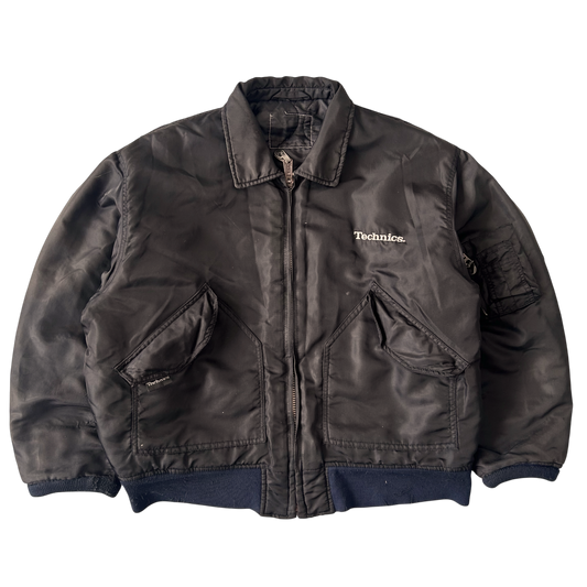 1990s Technics MA-1 bomber jacket (XL)