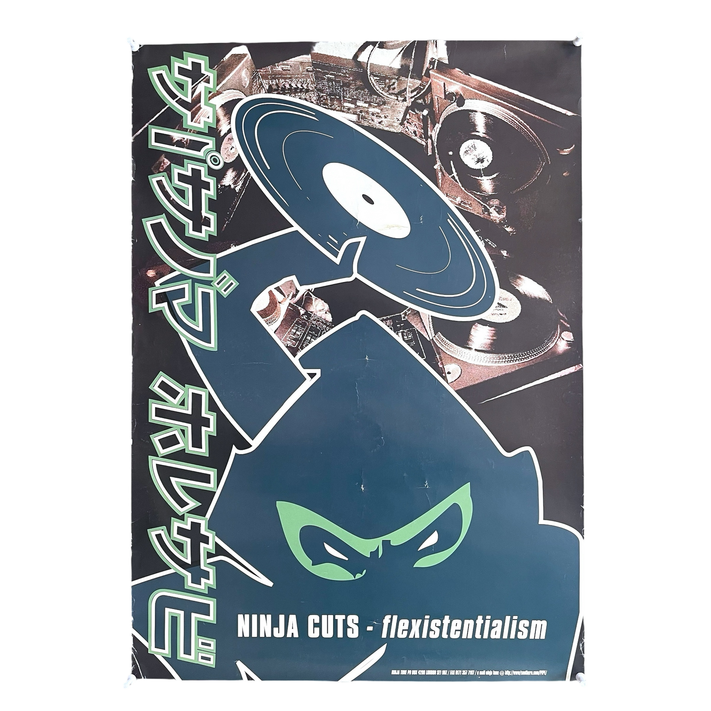 1997 Ninja Tune poster