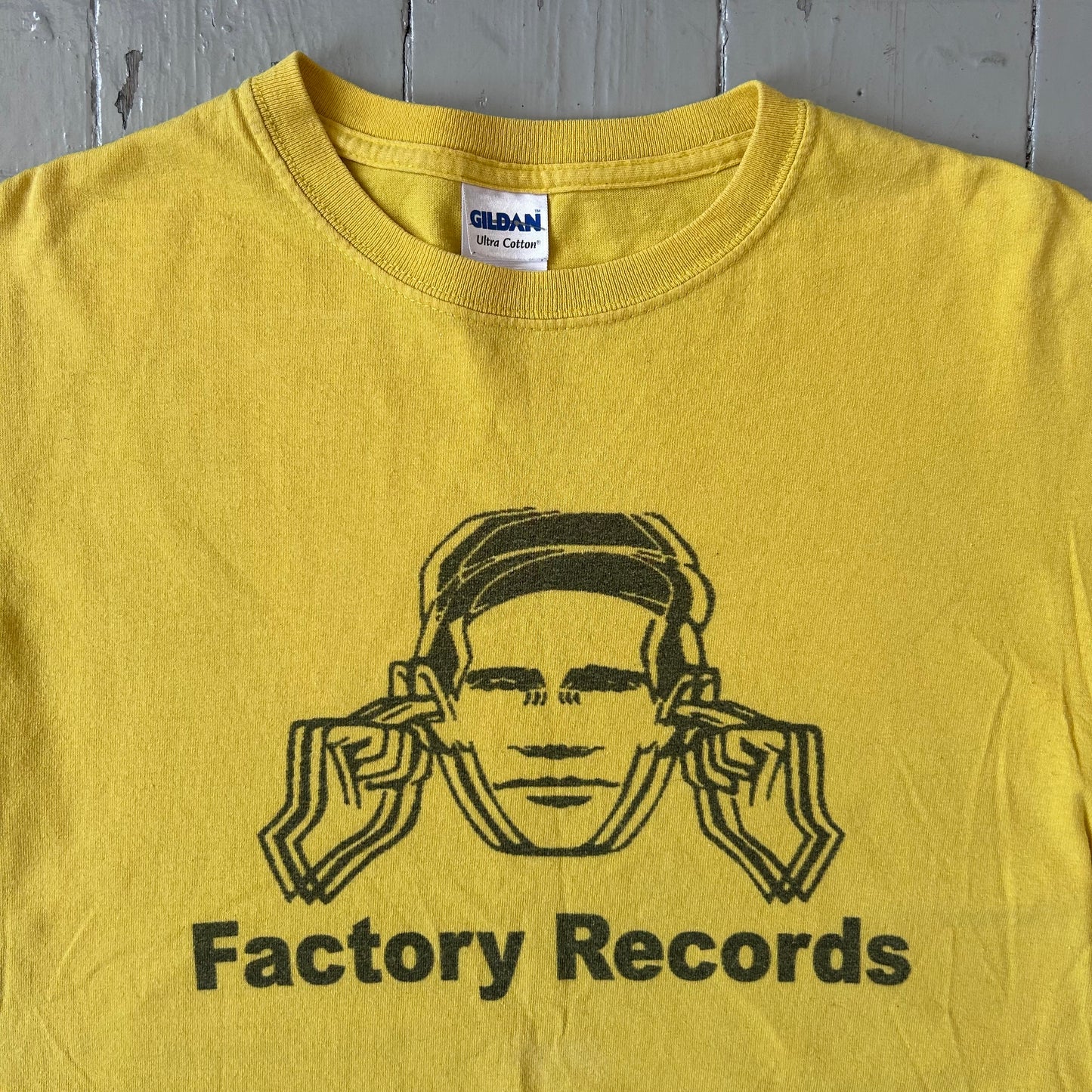 2000s Factory Records T-shirt (S)