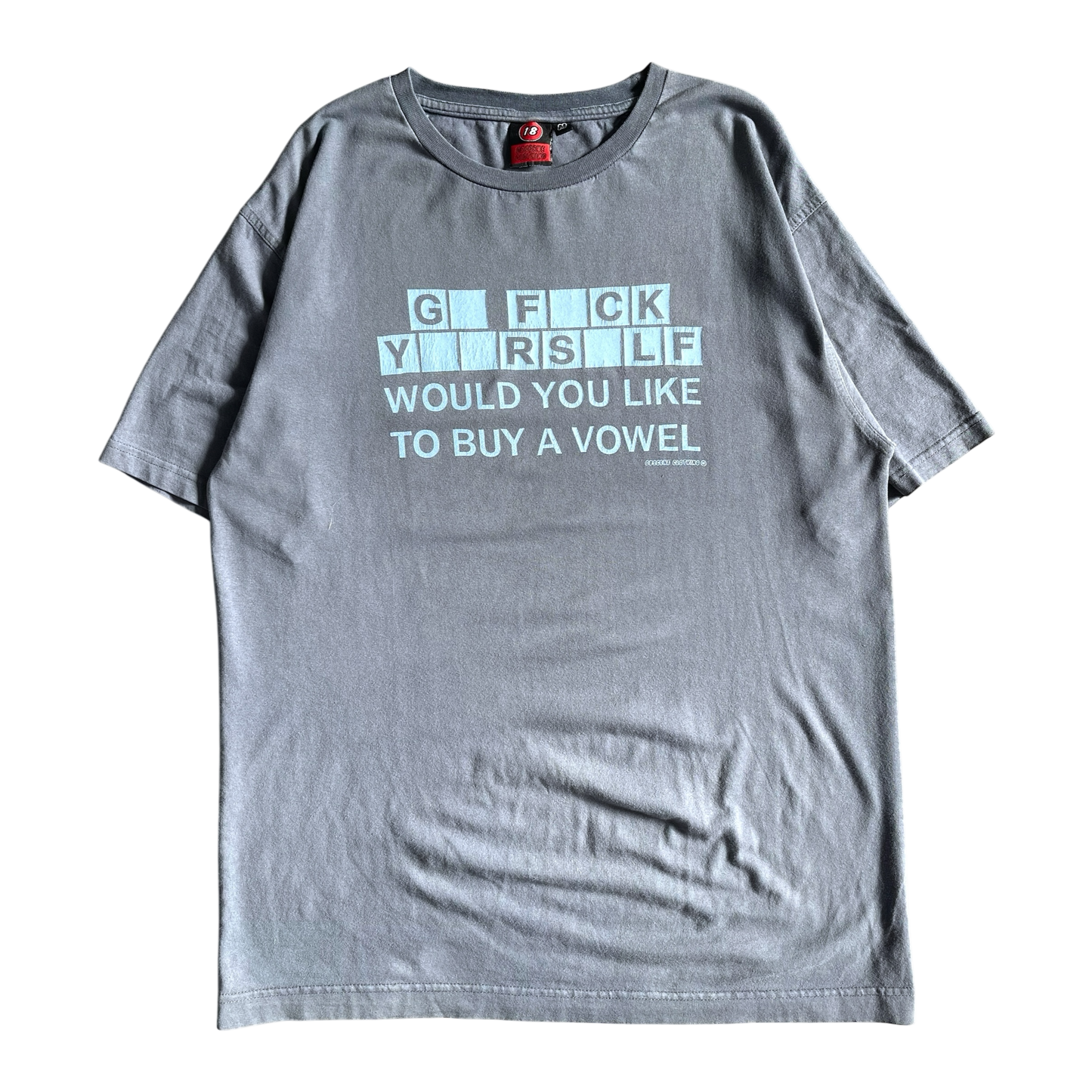 2000s would you like a vowel? T-shirt (L)