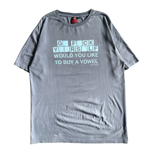 2000s would you like a vowel? T-shirt (L)