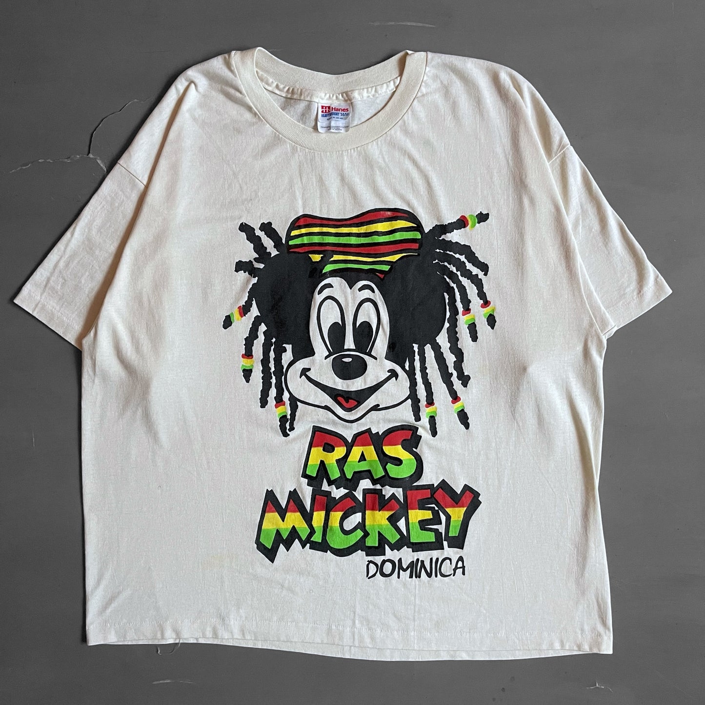 1990s Ras Mickey T-shirt (XL)