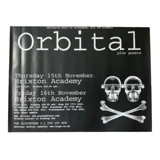 2001 Orbital poster