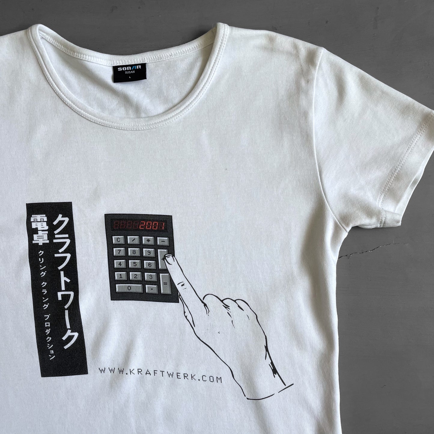 2000s Kraftwerk baby T-shirt (XS)