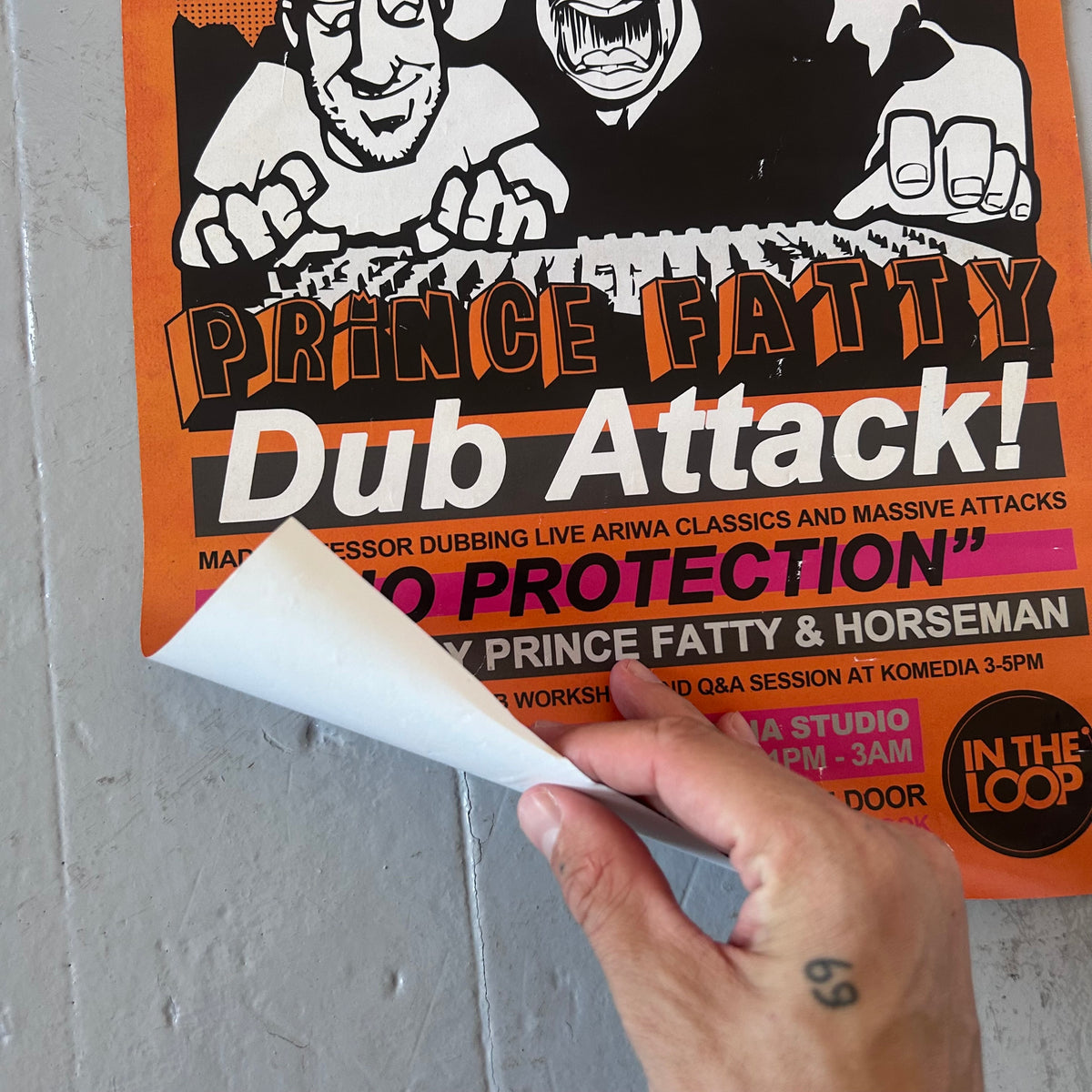 Mad professor dub attack poster