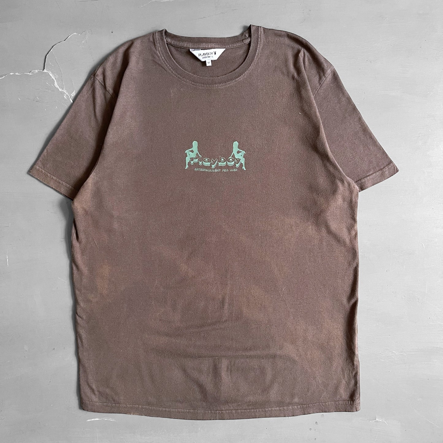 Early 2000s Playboy underwear T-shirt (M)