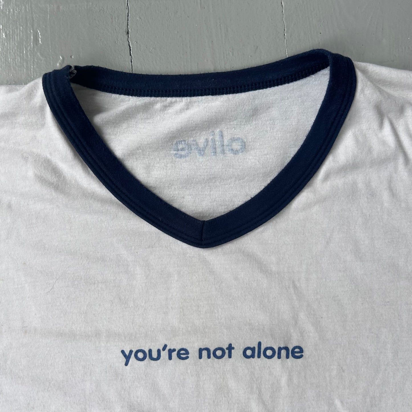 1996 Olive - You’re not alone T-shirt (L)