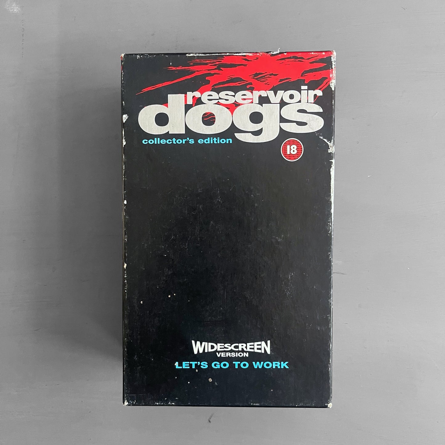 1991 Reservoir dogs VHS / accessories collectors edition box
