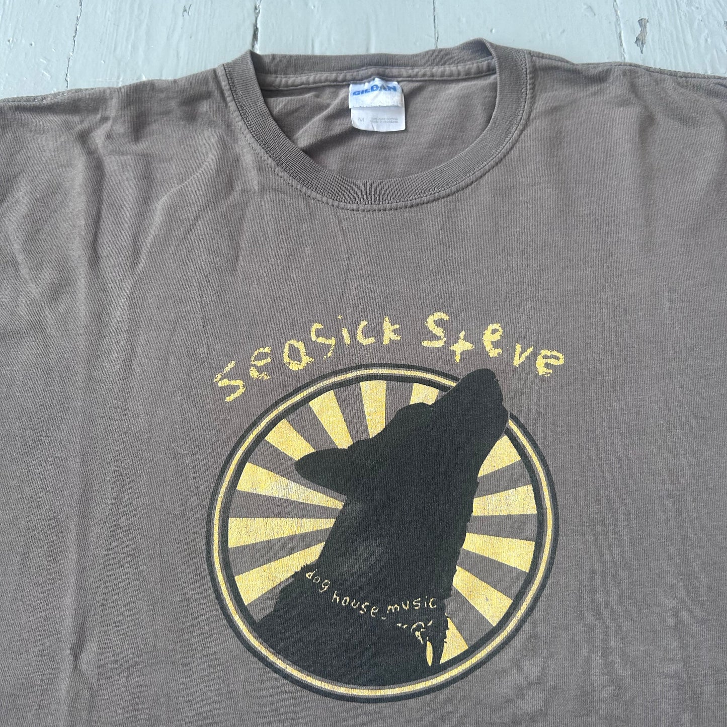 2000s sea sick Steve T-shirt (M)