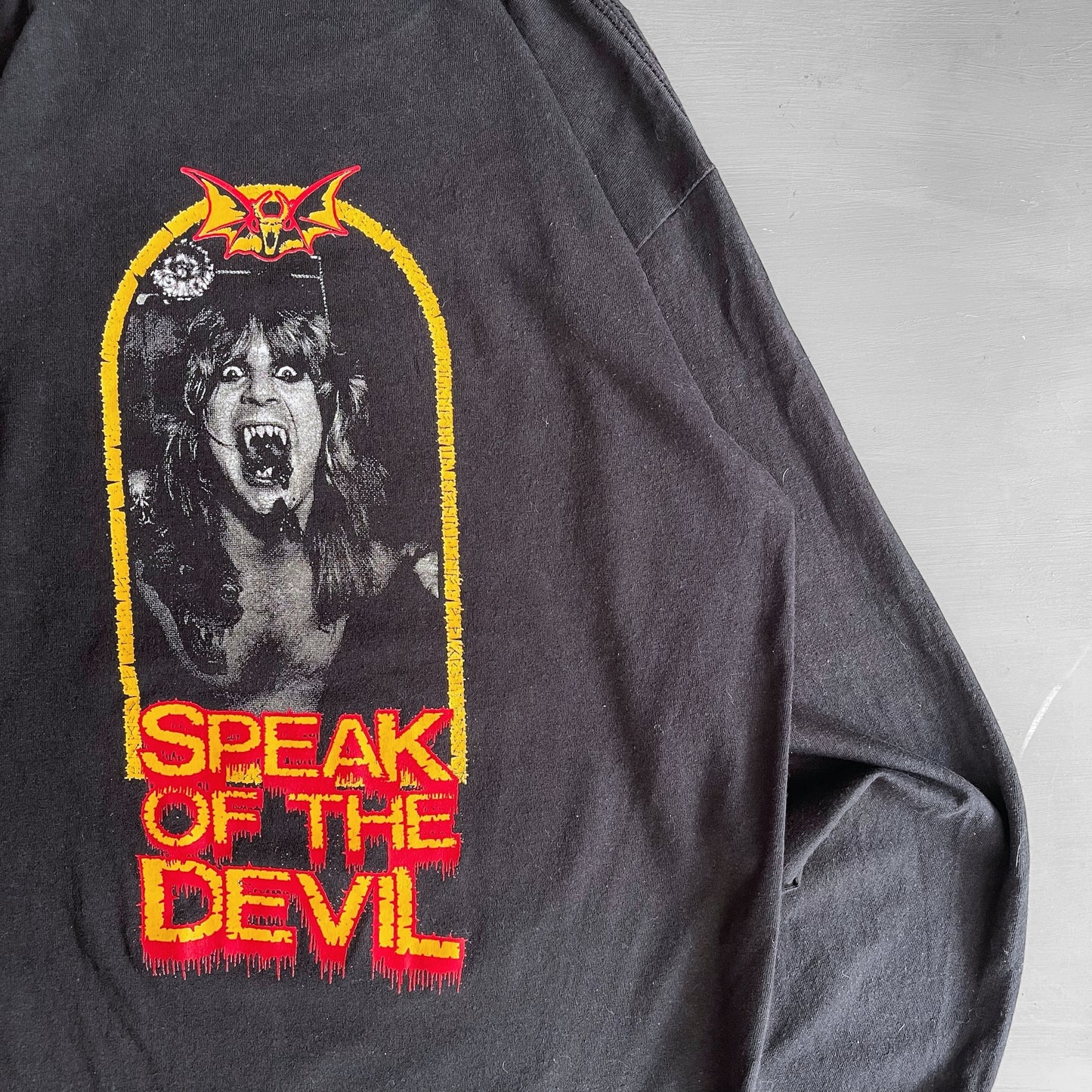 2000s Ozzy Osbourne Speak Of The Devil long sleeve T-shirt (M)