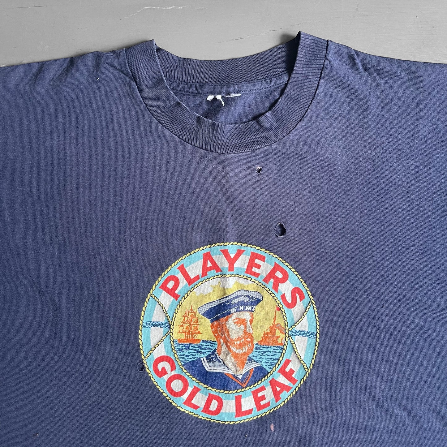 1990s Players gold leaf tobacco T-shirt (XL)
