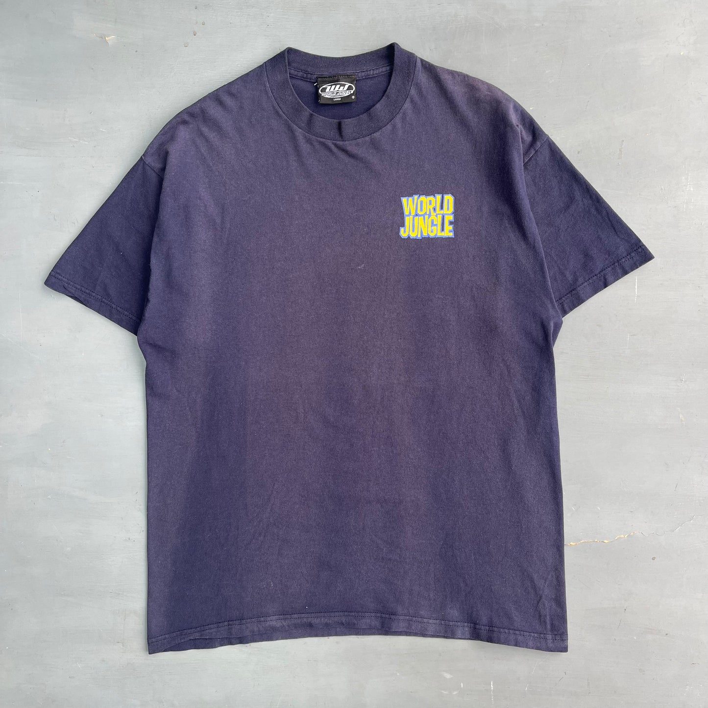 1990s world jungle Alien T-Shirt (L)