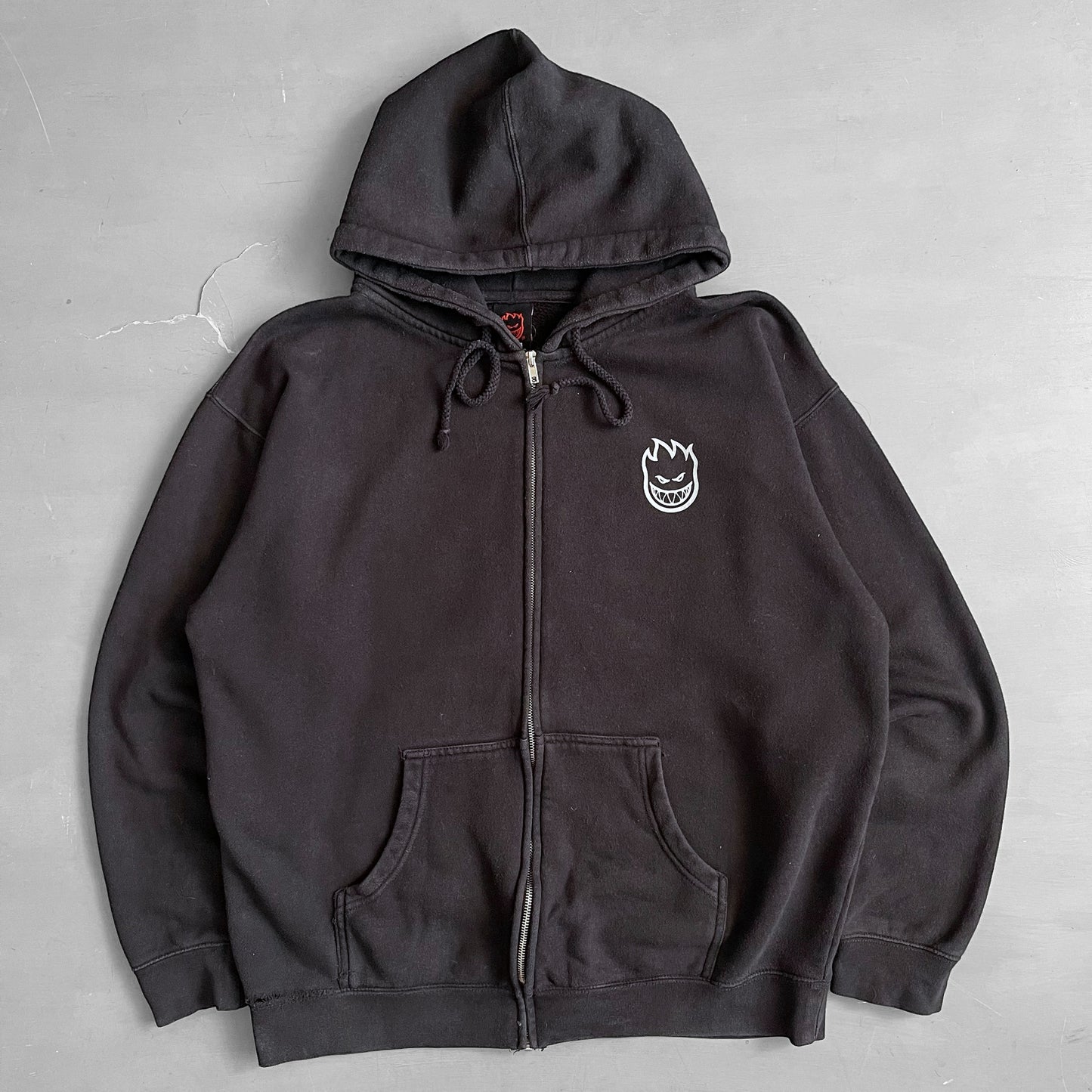 2000s Spitfire spiral hoodie (XL)