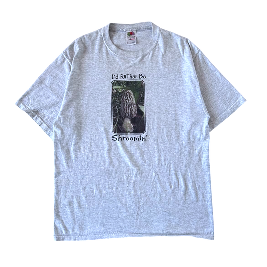 2000s I’d rather be Shroomin’ T-shirt (L)