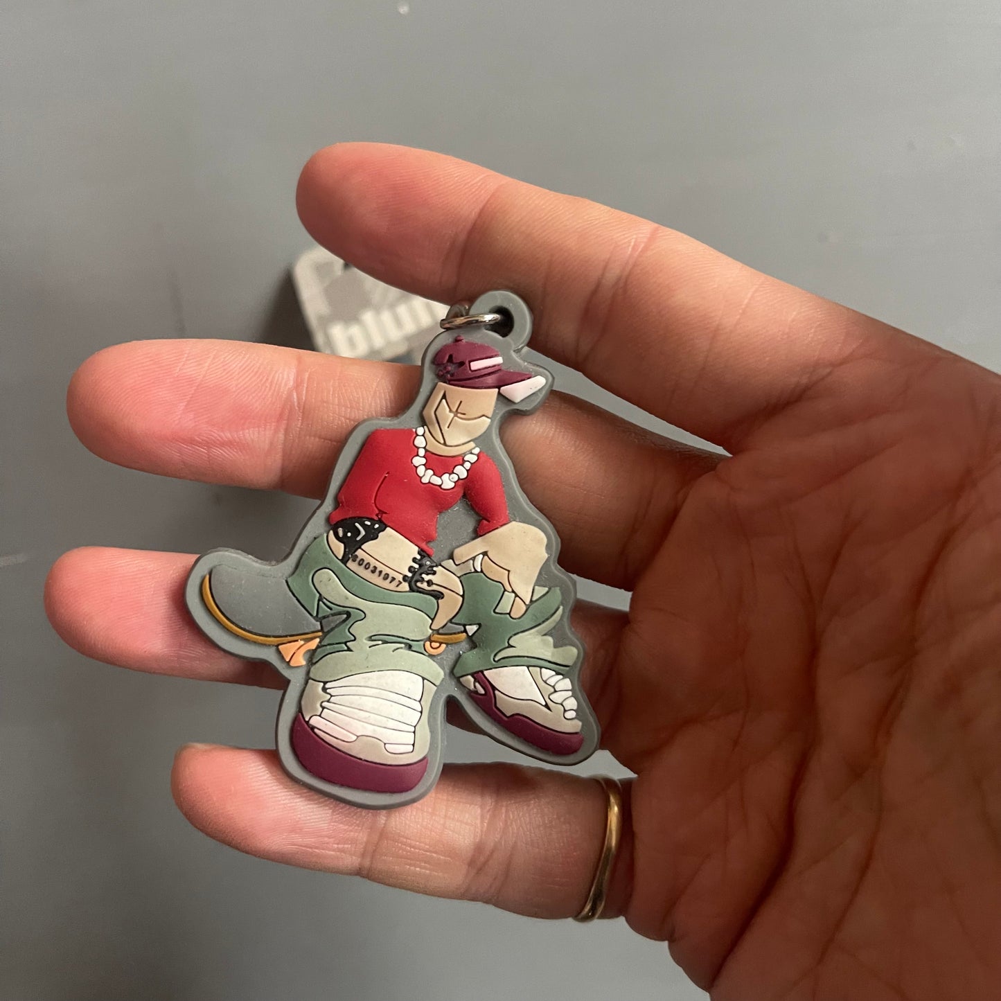 Early 2000s BLUNT keyring