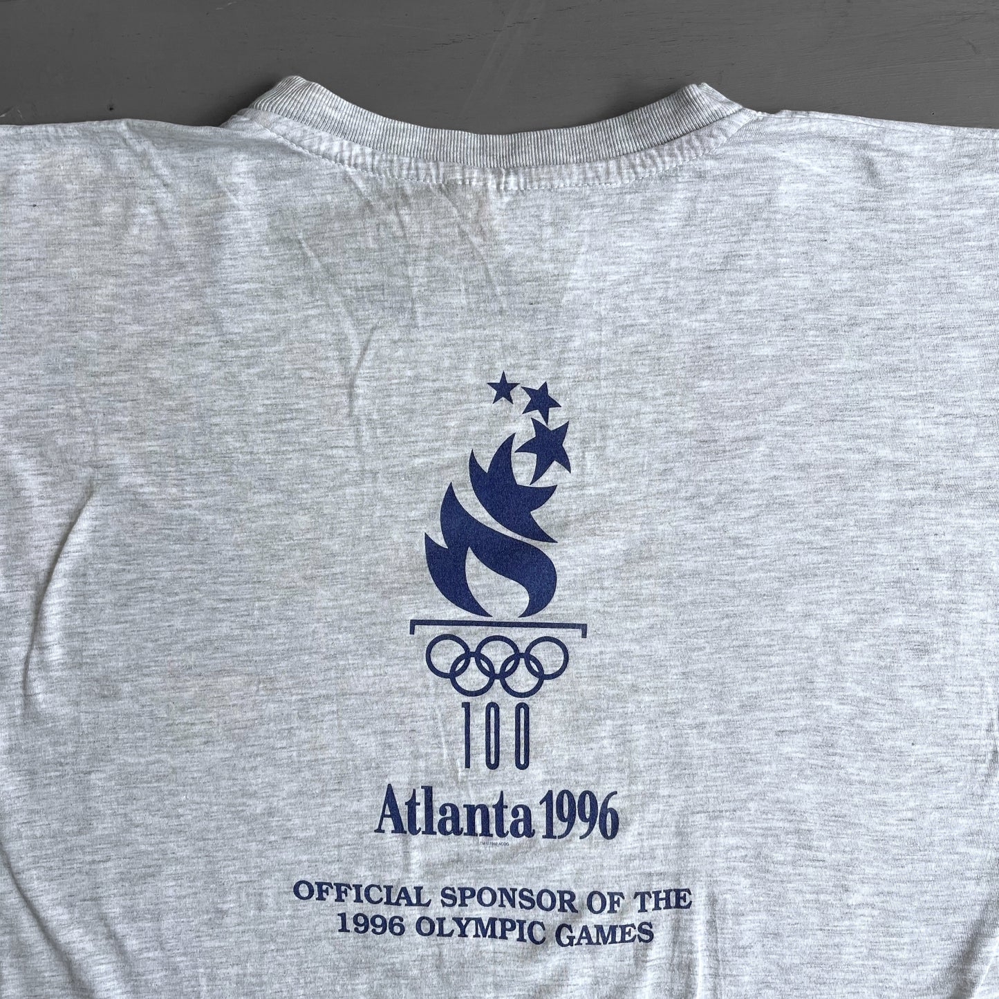 1996 Budweiser / Atlanta Olympics T-shirt (L/XL)