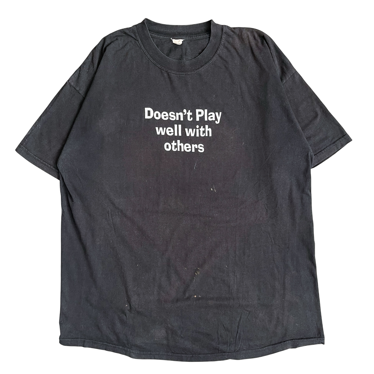 1990s Doesn’t play well with others T-shirt (L)