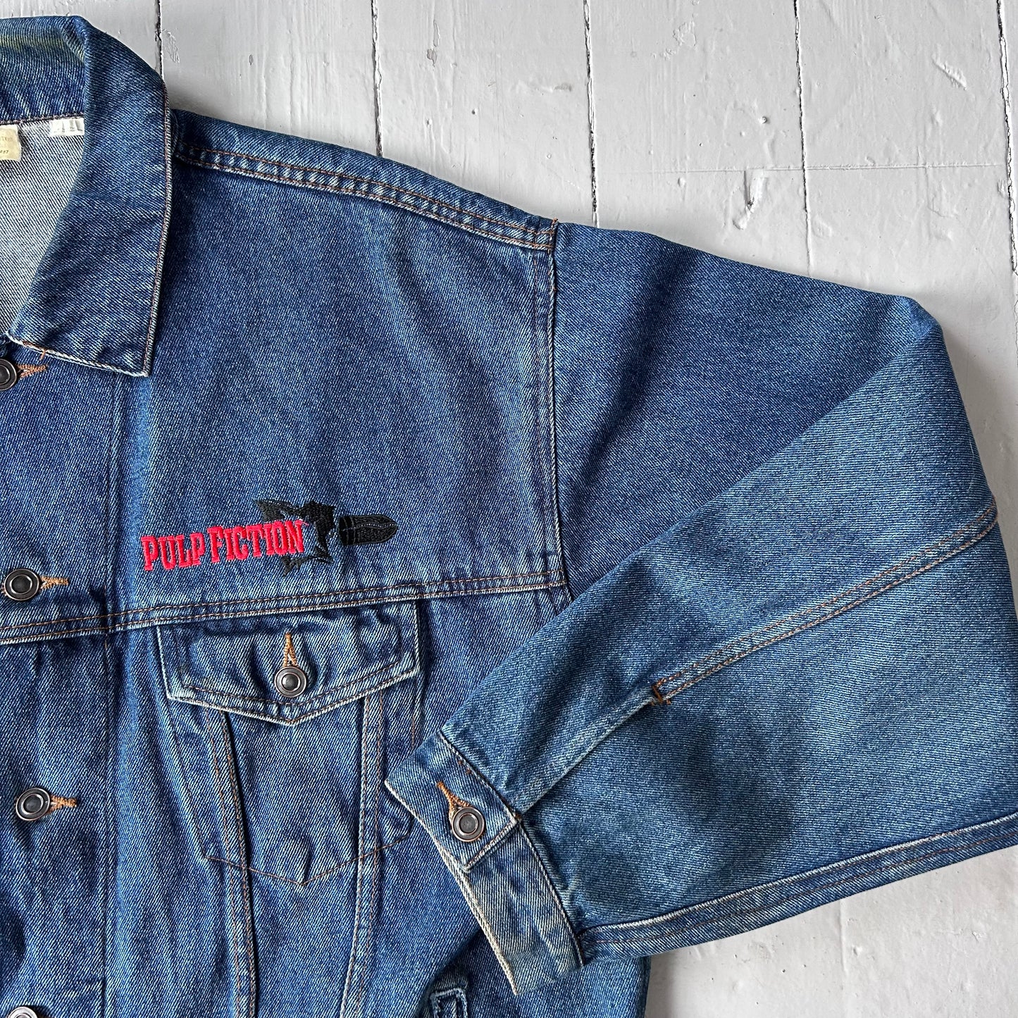 1995 Pulp Fiction denim jacket (XL)